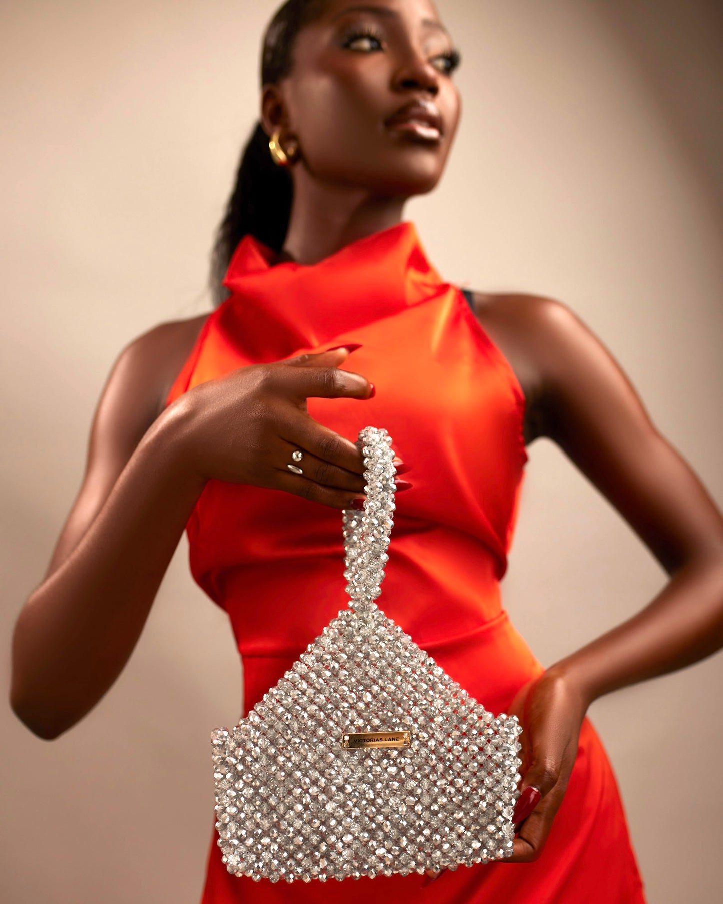Amari Luxe Purse - Beaded bag