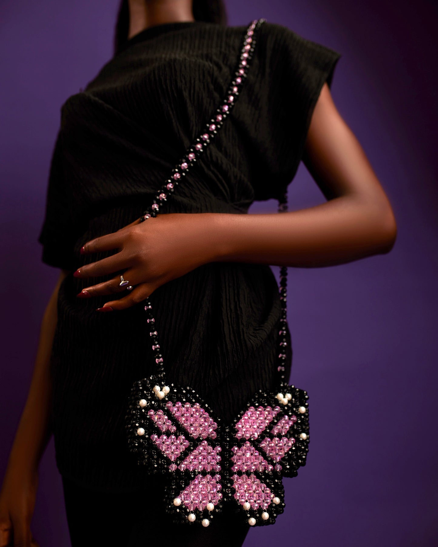Lumi Butterfly Bag - Beaded bag